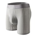 Men's Boxers Thin Semi Transparent Ice Silk Underwear Man Panties Solid Breathable Boxer Shorts Extended Leg Underpants M-XXL