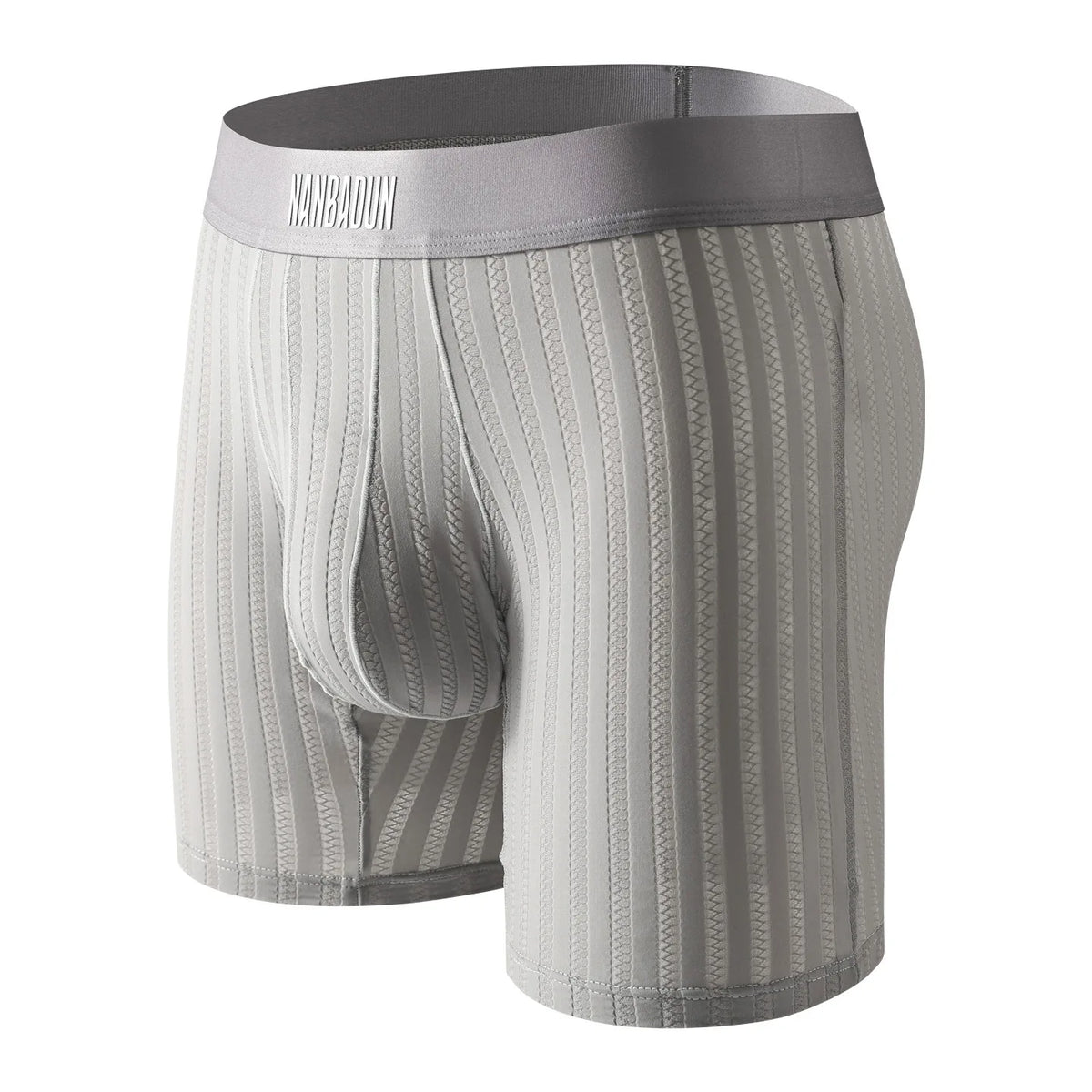Men's Boxers Thin Semi Transparent Ice Silk Underwear Man Panties Solid Breathable Boxer Shorts Extended Leg Underpants M-XXL