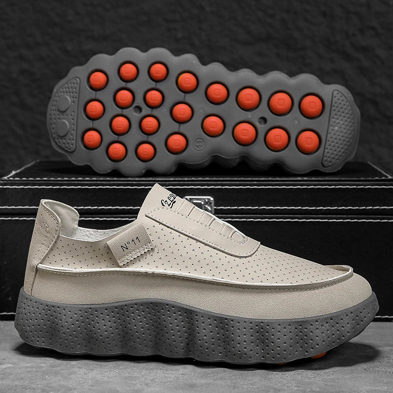 Outdoor Walking Jogging Sneakers Casual Shoes Autumn Men Chunky Platform