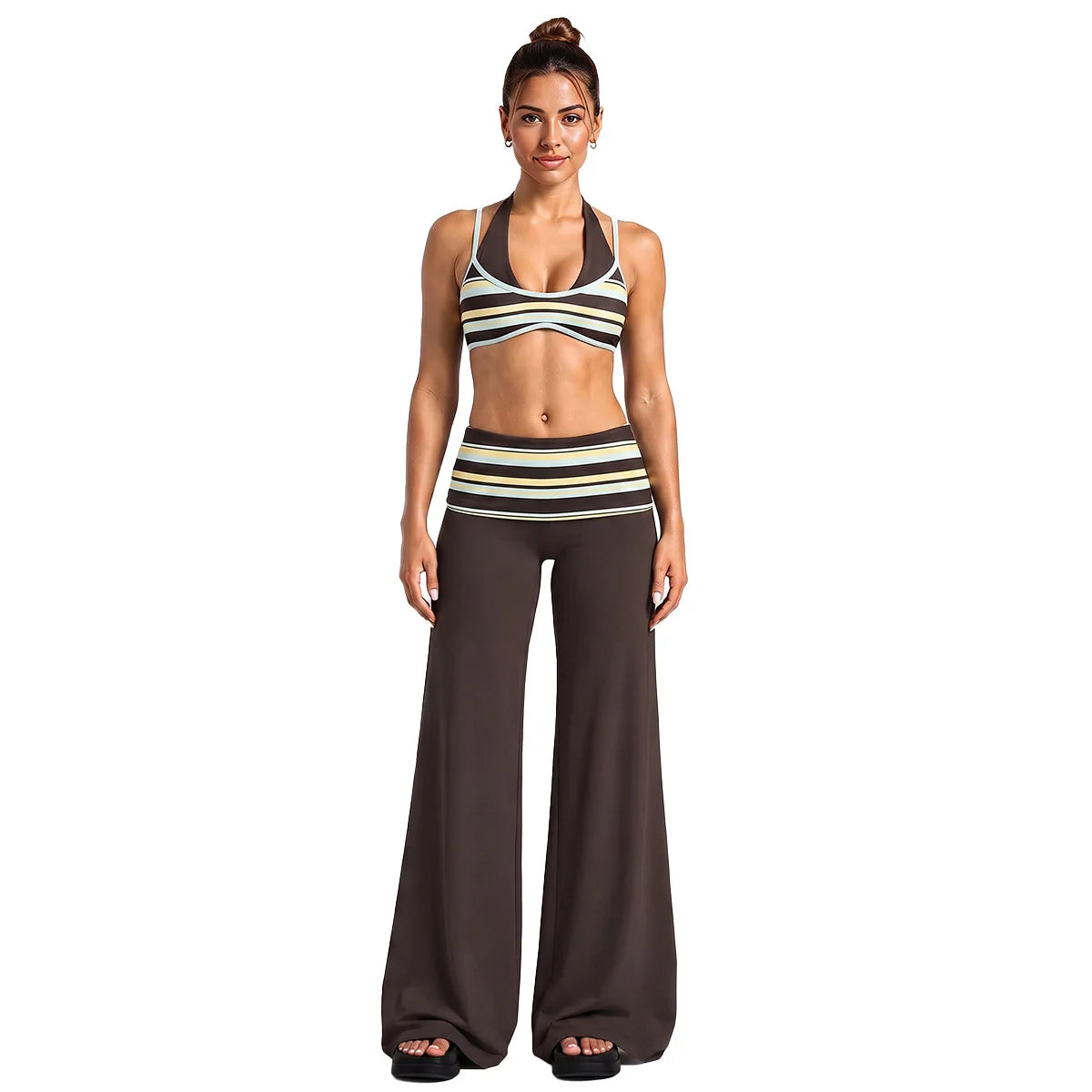 Women's Sleeveless Workout Crop Top