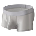Men's Glossy Breathable Boxer Briefs