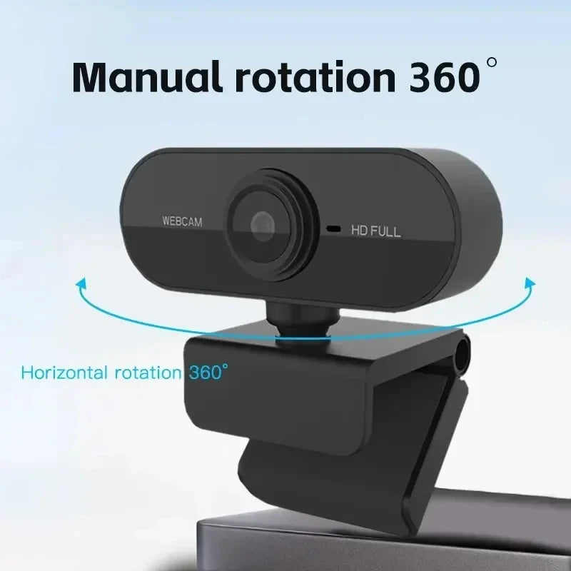 NEW Webcam 1080P Mini Camera 2K Full HD Webcam with Microphone 30fps USB Web Cam for Auto Focus PC Laptop Video Shooting Camera