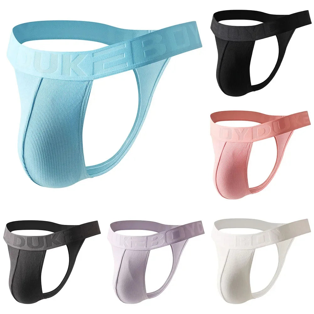 Ribbed T-Back Briefs
