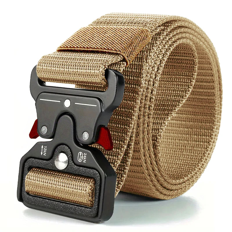 Tactical Waist Belt - Durable Automatic Buckle, Perfect For Outdoor