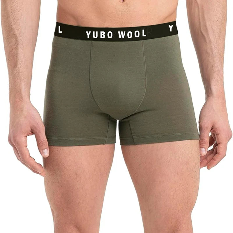 Men's Merino Wool Boxer Briefs