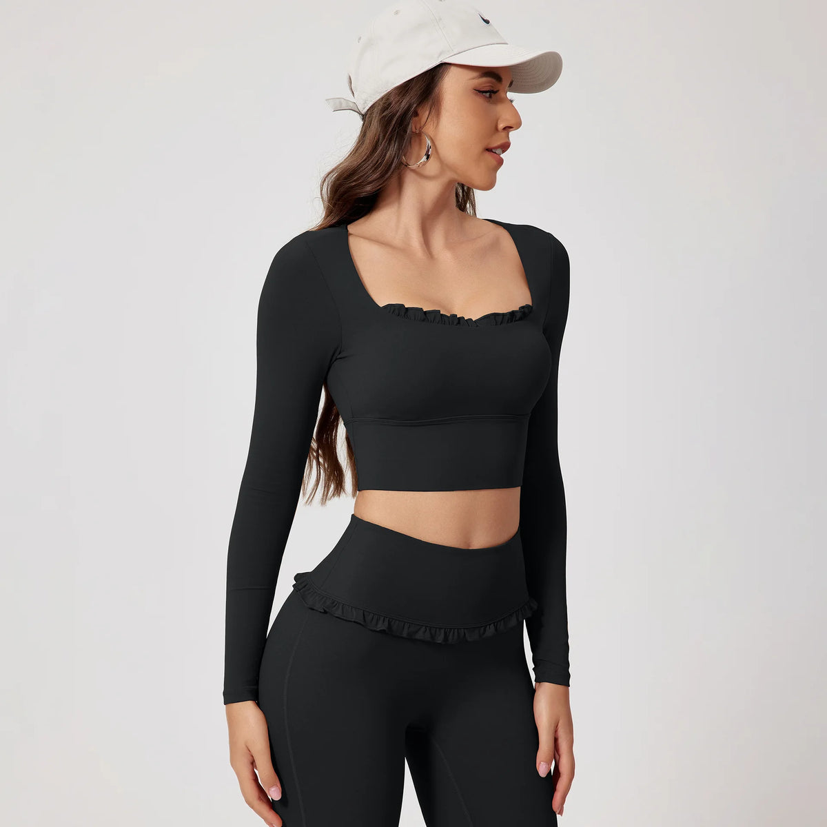 Women's Sleeveless Workout Crop Top