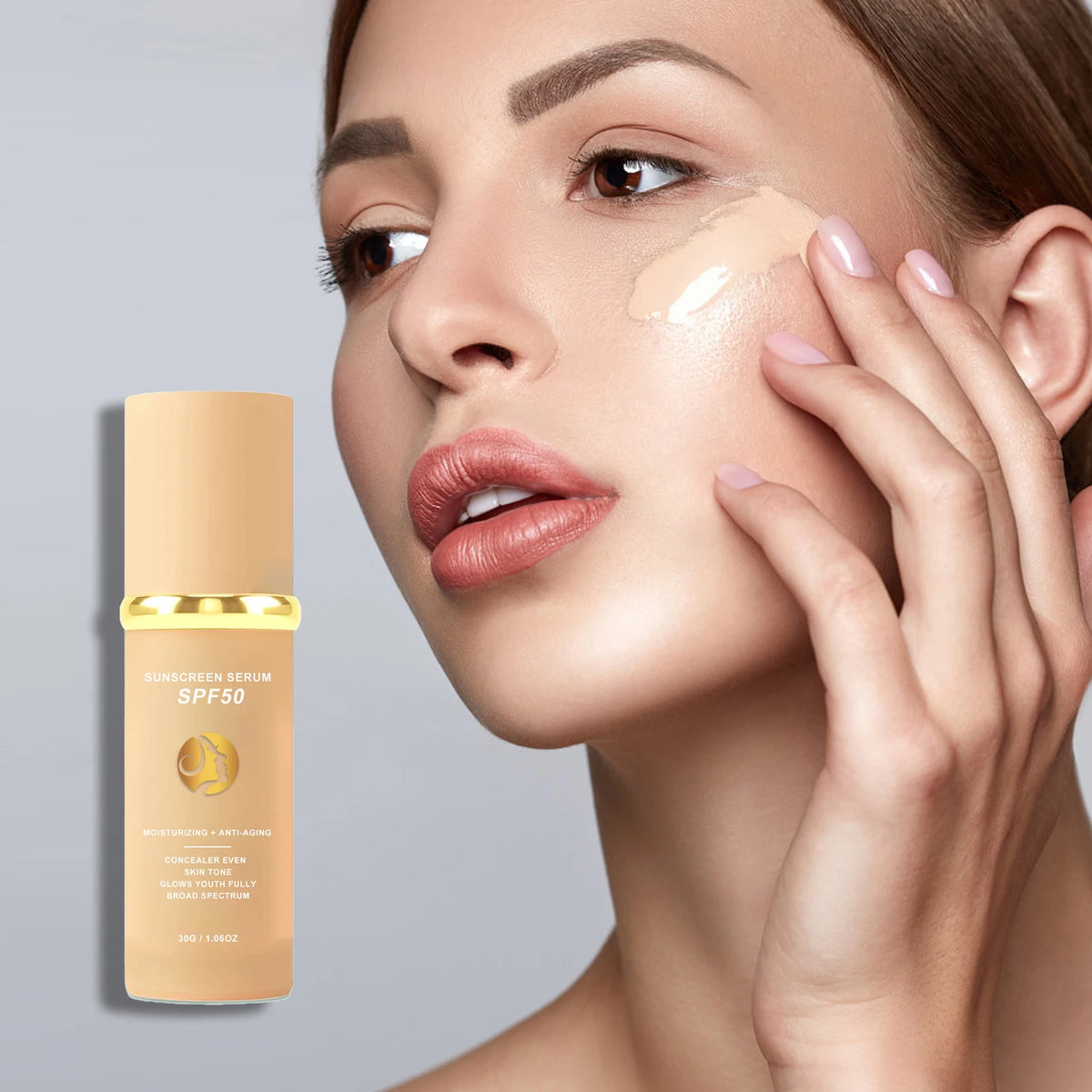 Sunscreen Liquid Foundation Waterproof Sweatproof Concealer Skin Tone