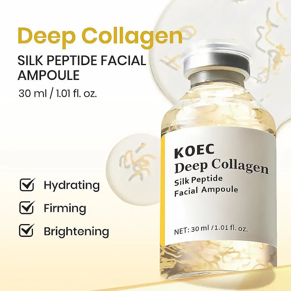 30ml Silk Collagen PDRN Serum Deep Peptide Intensive Revitalizing Face