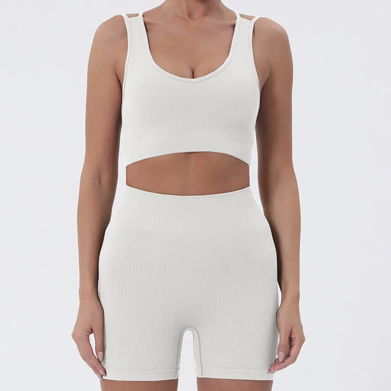 Women's Sleeveless Workout Crop Top