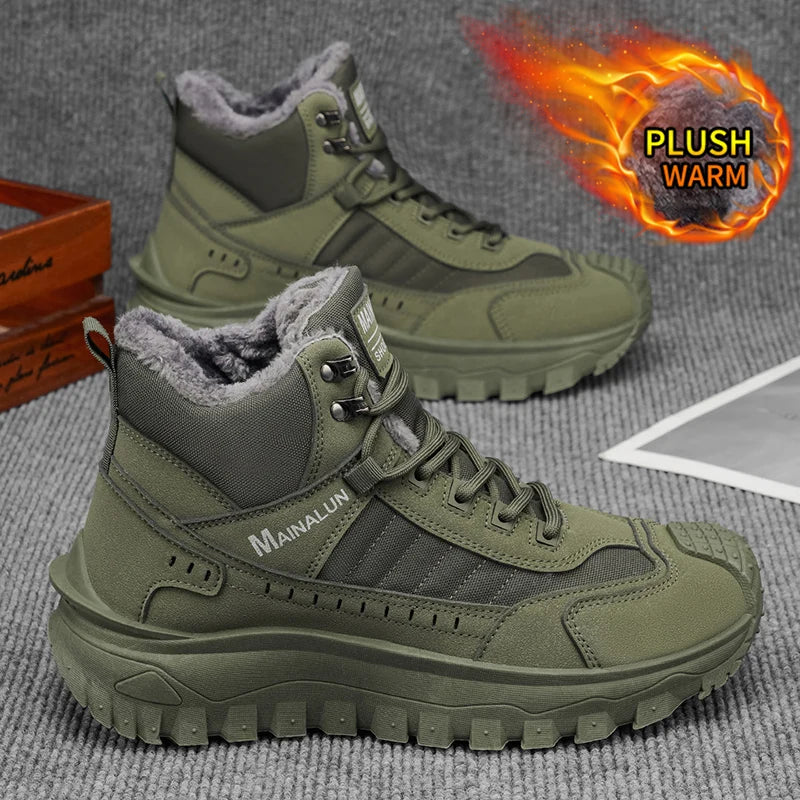 Men'S Outdoor Shoes & Boots, Men'S , Suitable for Winter Wear,