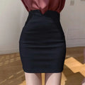Skirts for Woman Tight Clothes Pink Office Wrap Women'S Skirt Sexy