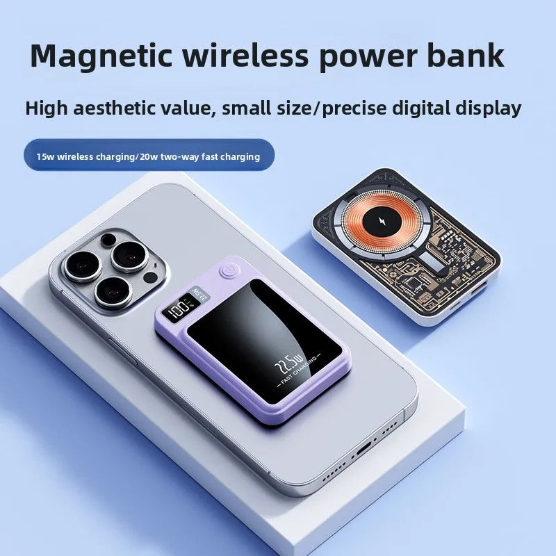 20,000mAh Magnetic Wireless Power Bank – 22.5W