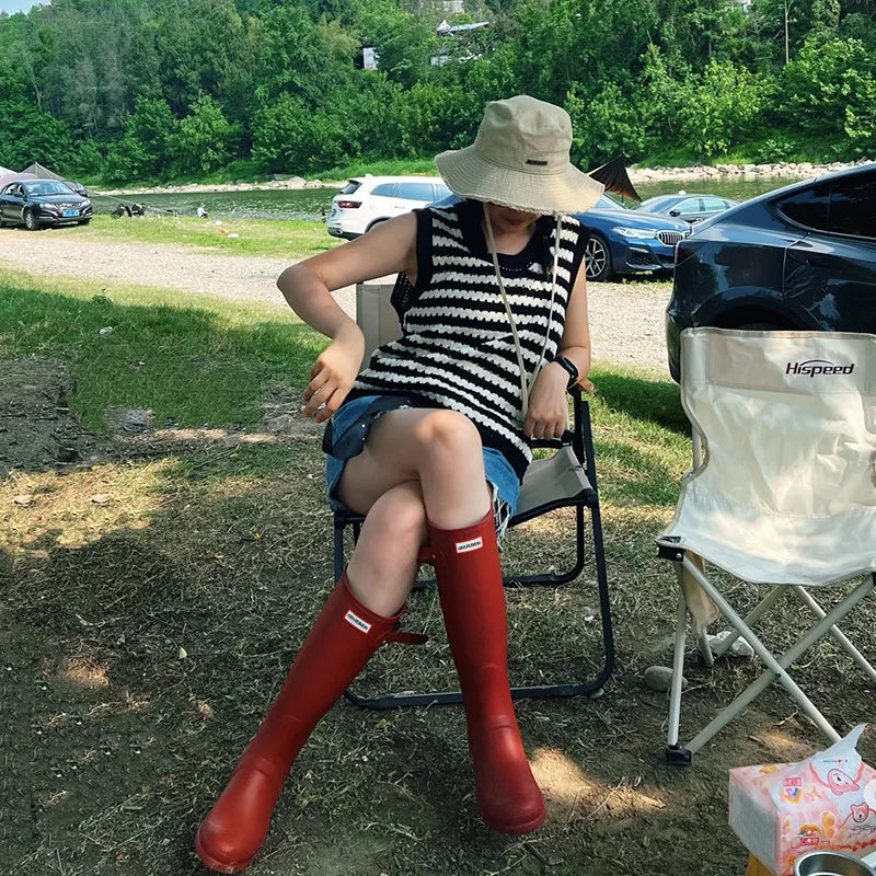 Women's Knee-High Rain Boots