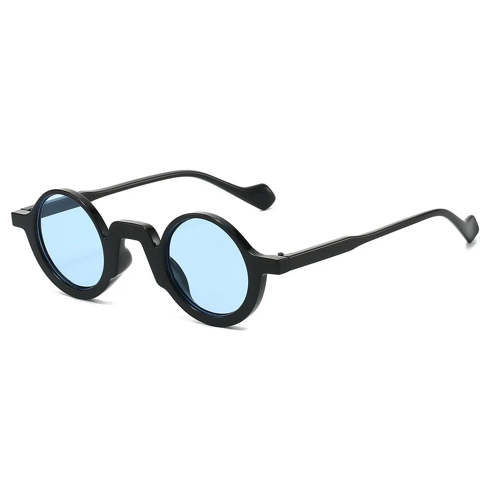 Retro Small-Frame Round Sunglasses
