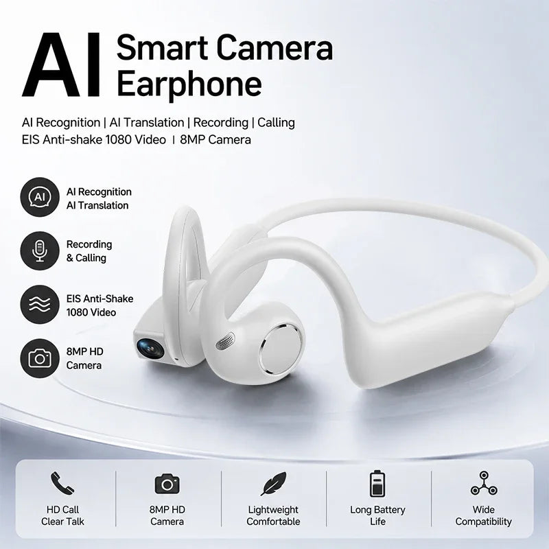 Smart Earphones Dynamic Sound Effects Music Bluetooth HD Calls 800W