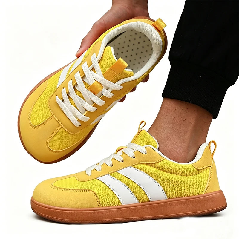 Wide-Toe Minimalist Walking Shoes