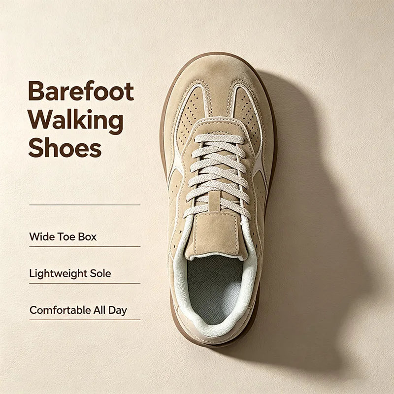 Men's Wide-Toe Minimalist Walking Shoes