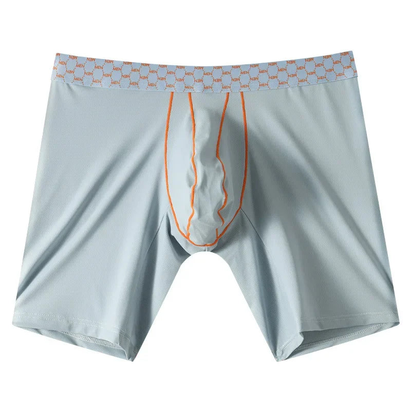 Men's Silky Mid-Rise Boxer Briefs