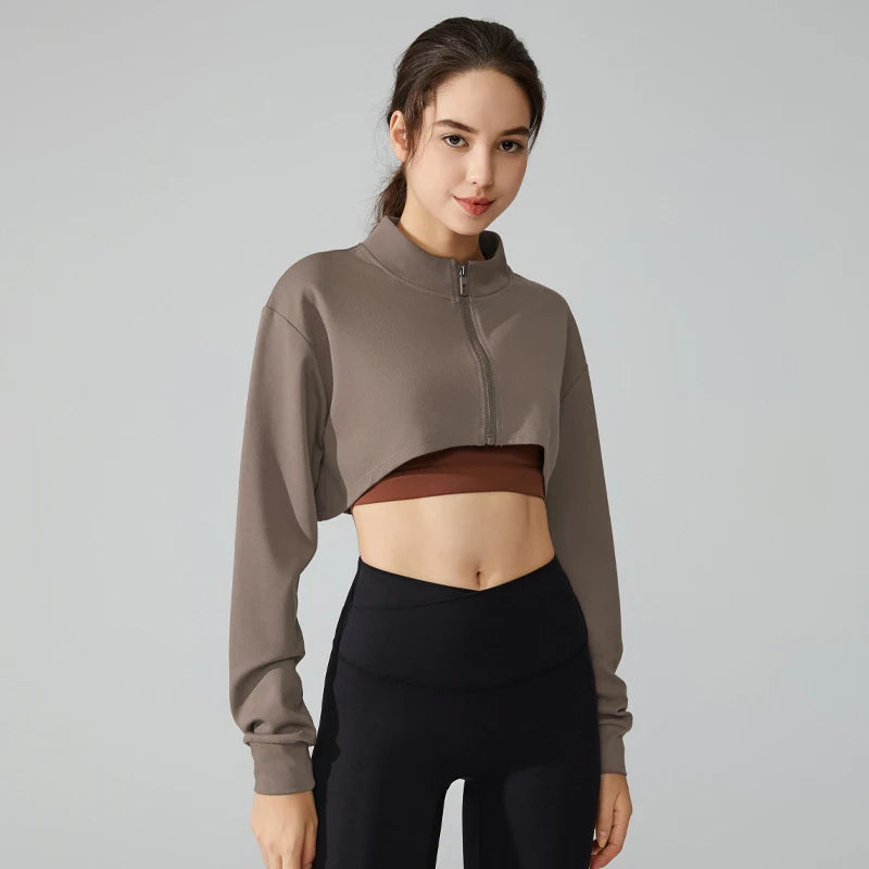 Women's Sleeveless Workout Crop Top