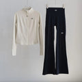 Sportswear For Women - Trend In Autumn With Fitted Stand-Up Collar For