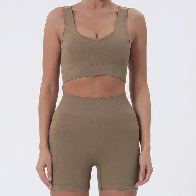 Women's Sleeveless Workout Crop Top