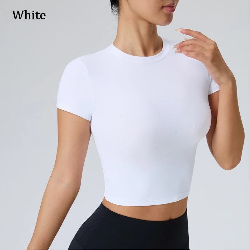 Women's Sleeveless Workout Crop Top