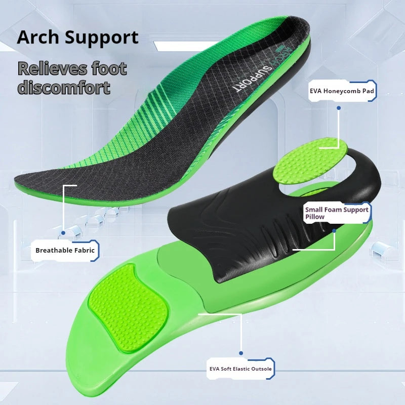 Arch-Support Shoe Insoles