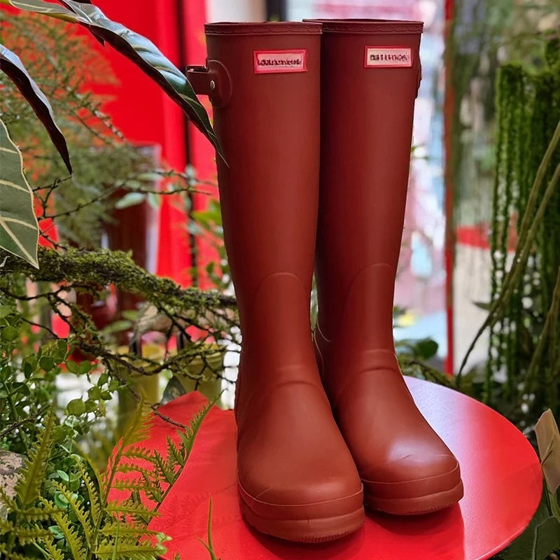 Women's Knee-High Rain Boots