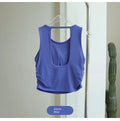Women's Sleeveless Workout Crop Top