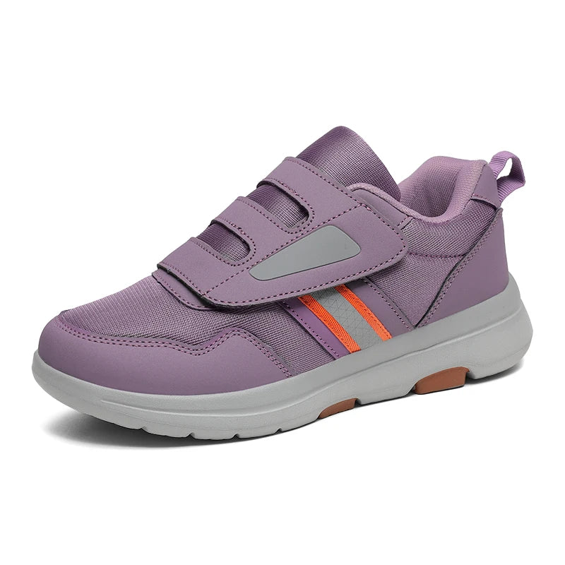 Wide Toe Sneakers for Fat Foot Diabetic Shoes for Elderly Hallux Valgus