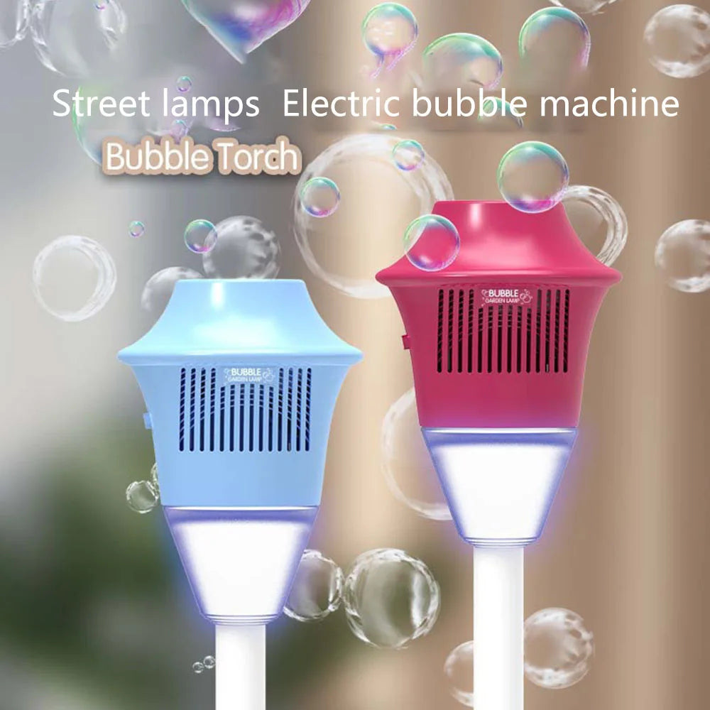 Outdoor Fully Automatic Bubble Machine With Street Light And Music -