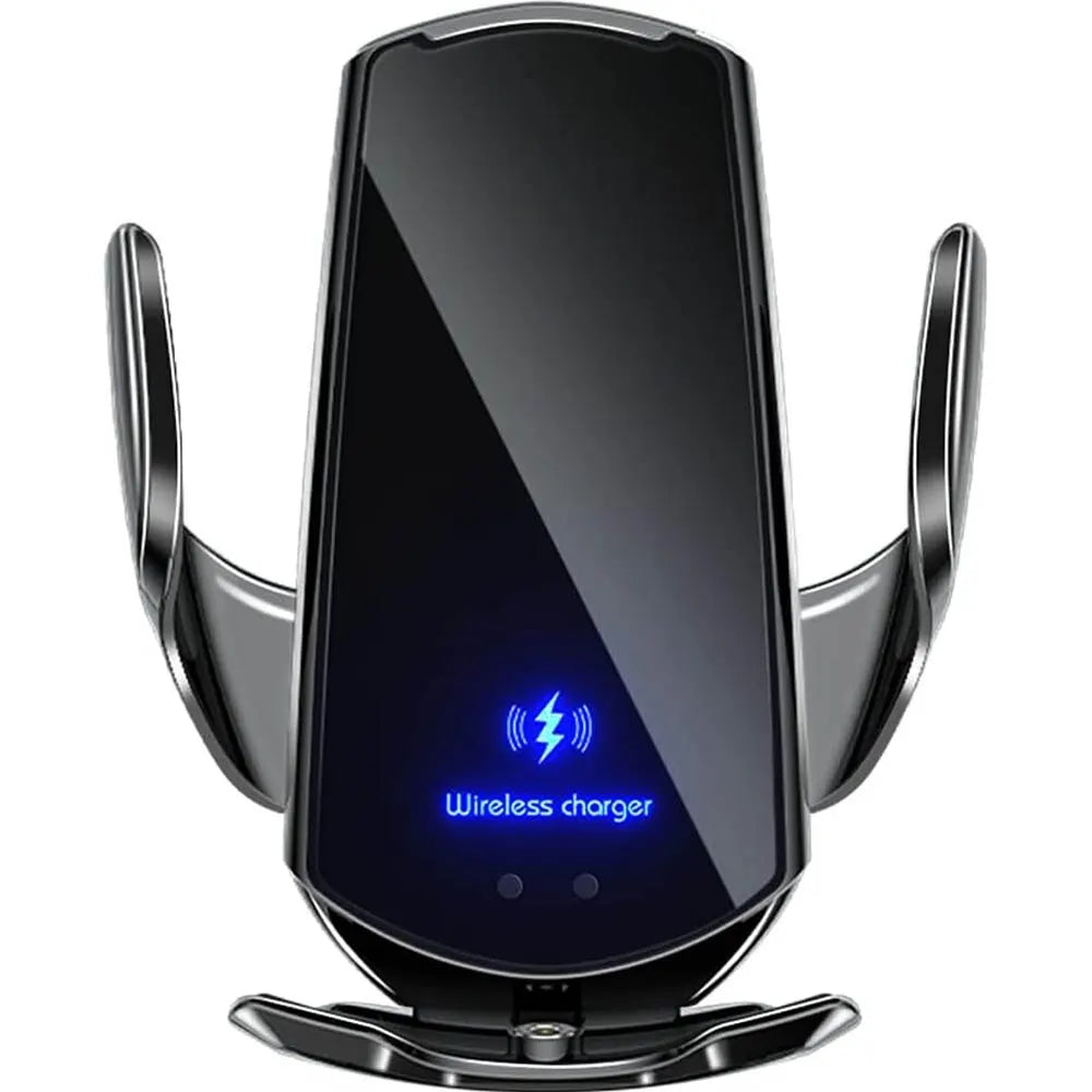 15W Auto-Clamping Wireless Car Charger & Phone Holder