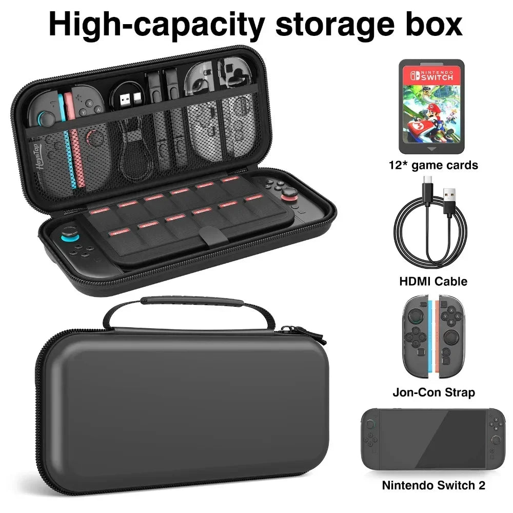 Comptible For Switch 2 Portable Lightweight And Large Capacity