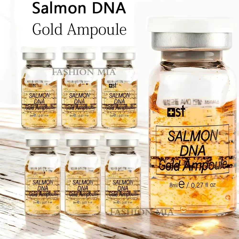 Korea 8ml Salmon DNA Gold Skin Booster Essence BB Cream Kit Moisturizing