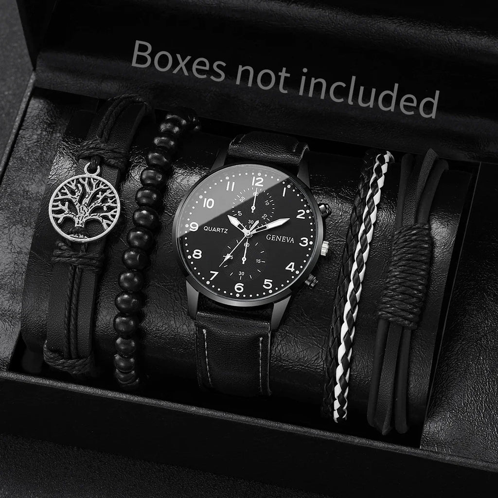 2026Men's versatile fashion watch, hot selling in foreign trade, business two eye watch