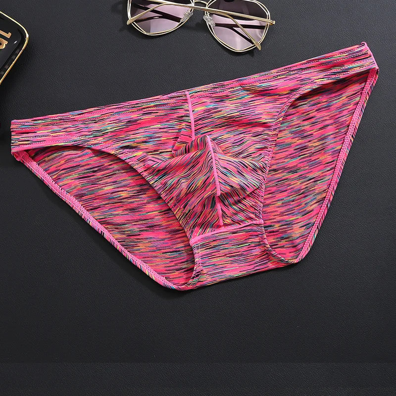Men Briefs Sexy Men's Underpants Cueca Breathable Comfortable U Pouch Mens Underwear Mid Waist Briefs Fashion Panties Hombre