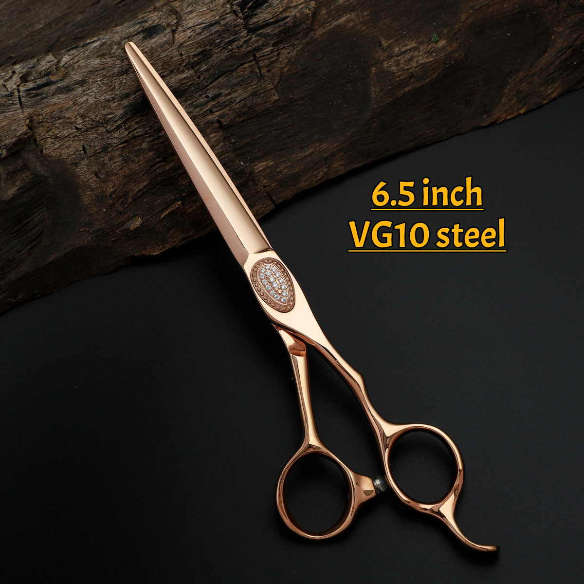 6-6.5-6.8 inch Professional Hair Cutting Scissors，Japanese 440c Steel Hair Cutting Machine，Salon High Quality Barber Accessories