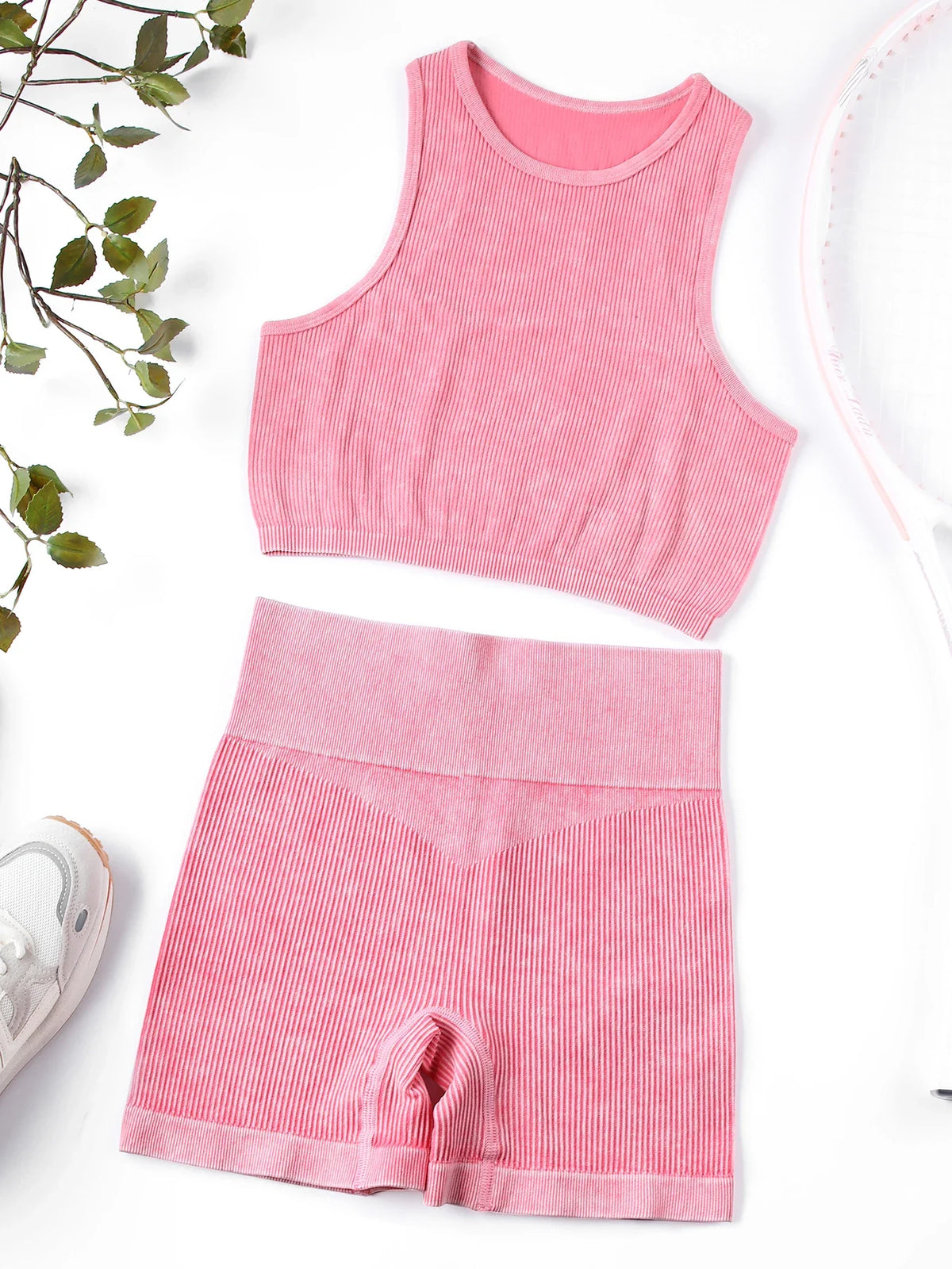 Women's Sleeveless Workout Crop Top
