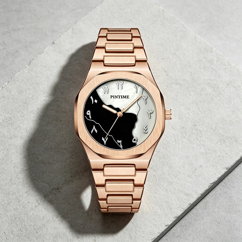 Watches for Men, Luxury Quartz Analog Watch with Date Waterproof Fashion Business Wristwatch Dress Classic Man Watch Luminous