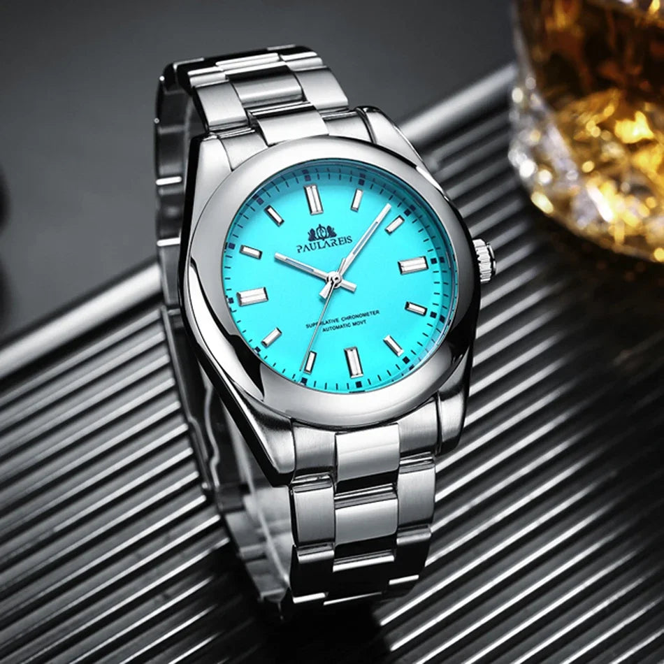 Men's 41mm Automatic Steel Watch