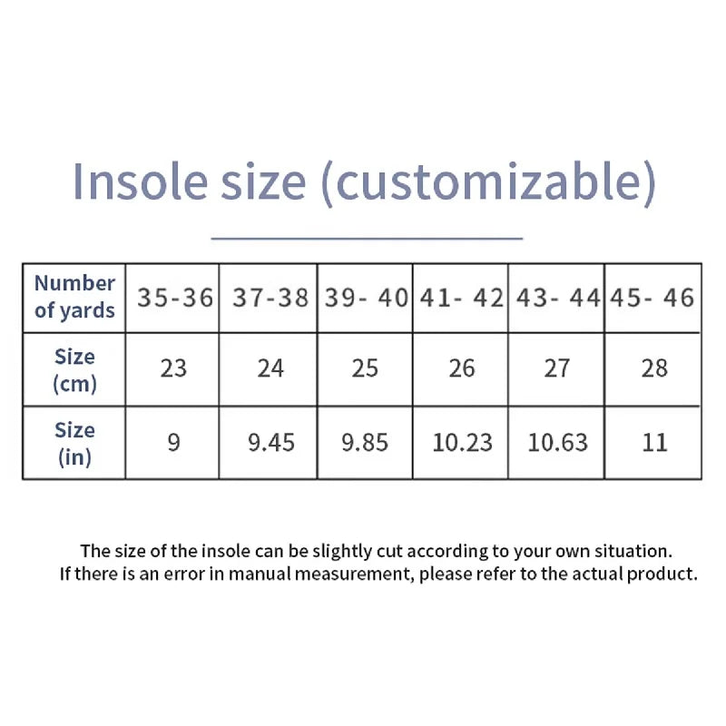 Arch-Support Shoe Insoles