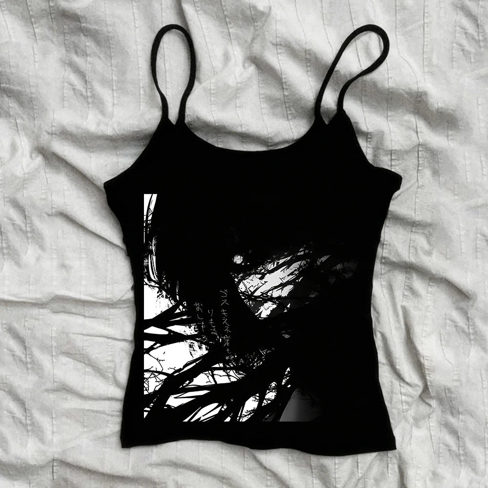 Woman Clothes for Women Knitwear Cute Tops With Suspenders Aesthetic Clothing Women's Cropped Sexy Top Y2k Summer Crop Top Sexys