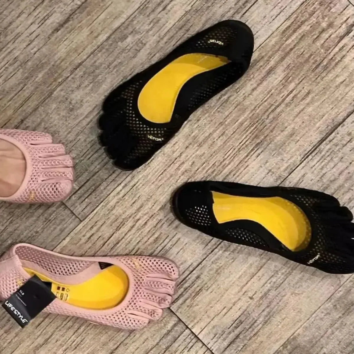 Wide-Toe Minimalist Walking Shoes