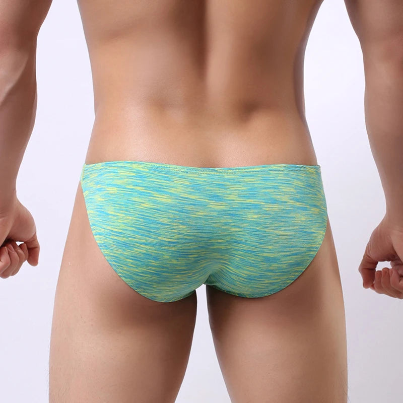 Men Briefs Sexy Men's Underpants Cueca Breathable Comfortable U Pouch Mens Underwear Mid Waist Briefs Fashion Panties Hombre