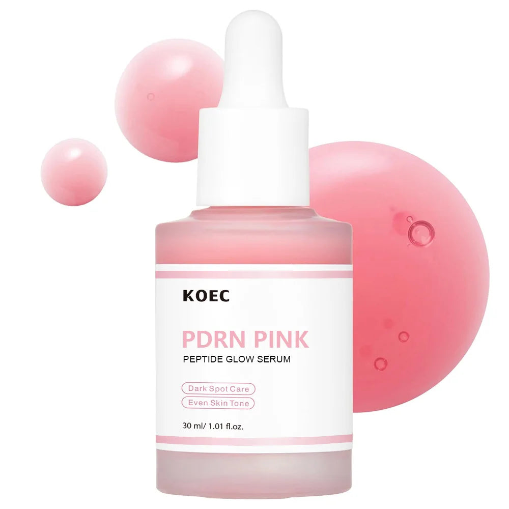 KOEC Rose PDRN Pink Peptide Facial Serum – 30ml