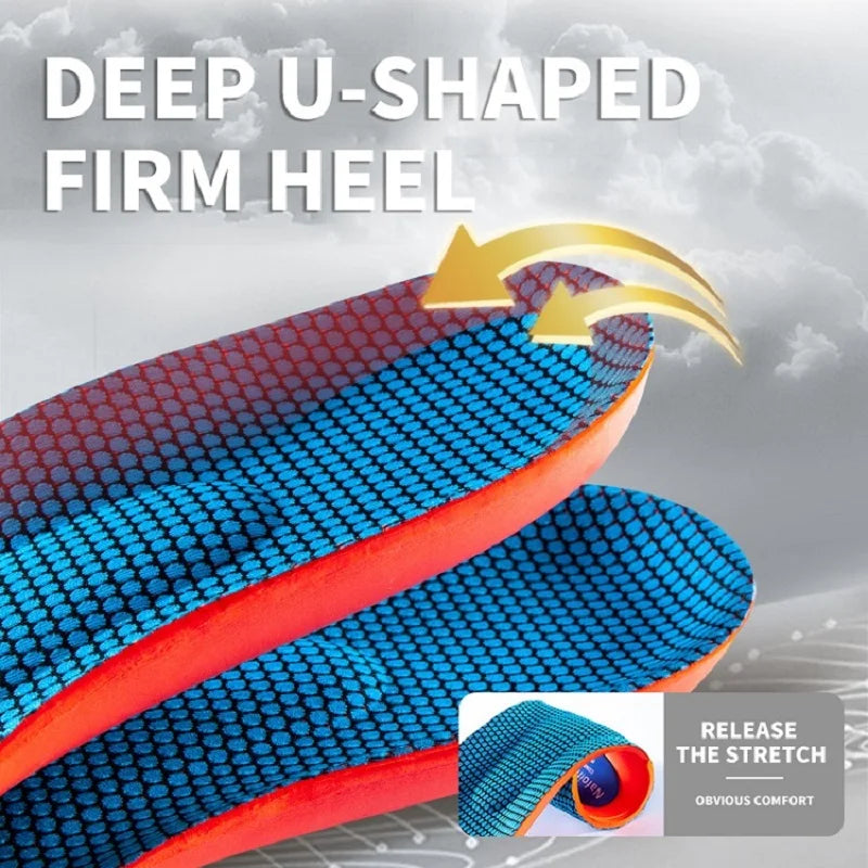 Arch-Support Shoe Insoles