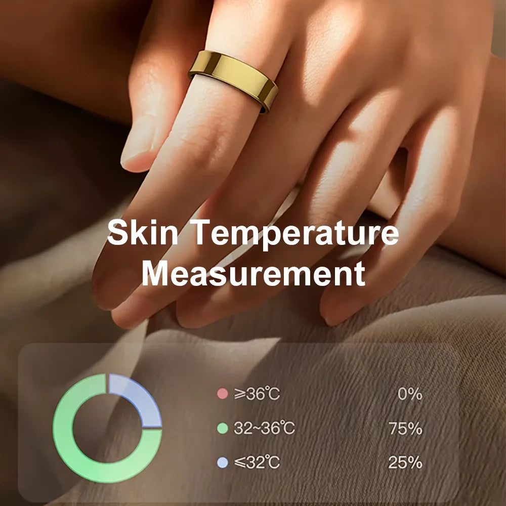 R09 Smart Ring with Charging Case