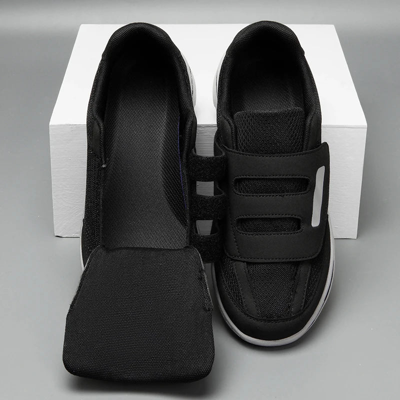 Wide Toe Sneakers for Fat Foot Diabetic Shoes for Elderly Hallux Valgus