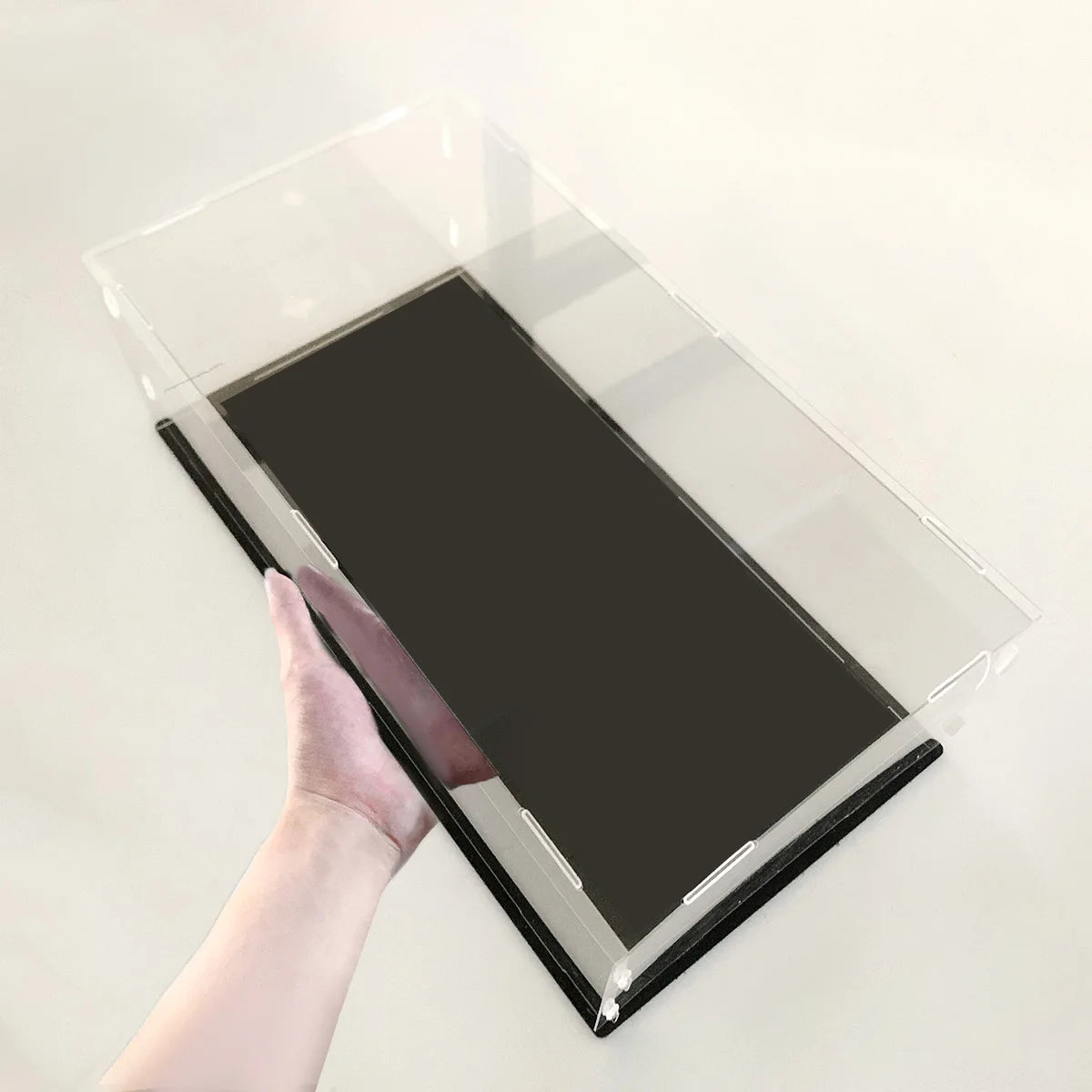 1:14 Scale Transparent Acrylic Display Box, Suitable For Protecting And