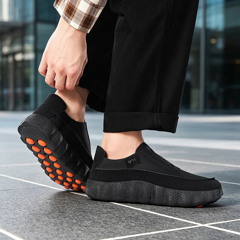Outdoor Walking Jogging Sneakers Casual Shoes Autumn Men Chunky Platform